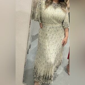 Mac Duggal 5579 - Sequined Casual Flounce